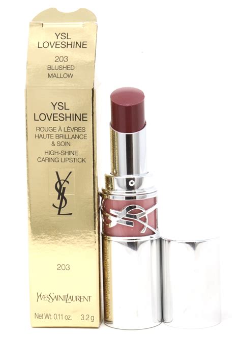 love shine lipstick ysl|YSL loveshine blushed mallow.